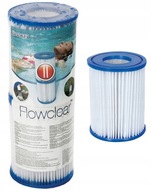 2 filtre Filter pre bazénové čerpadlo Vložka do bazénového filtra BESTWAY II 58094