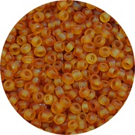 Drobné korálky SEEDS soutache 2mm ORANŽOVÁ 20g