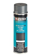 MASTER Structure na plasty, sivý sprej / 500ml