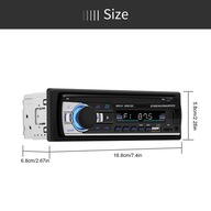 Autorádio HiFi nahrávanie MP3 prehrávač A