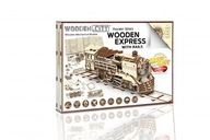 Drevené 3D puzzle - Woden Express Train