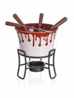 6 dielov Súprava Fondue Choco Dark