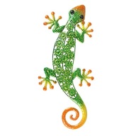 Dobrý zelený štýl L Iron Art Gecko Ornamenty č