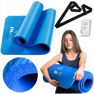 PODLOŽKA NA CVIČENIE JOGA FITNESS SOFT HRUBÁ 1,5 CM NBR VEĽKÝ PARAMET FIT.ME