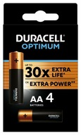 Batérie DURACELL Optimum AA 4 ks.