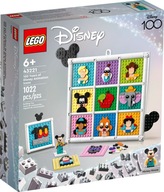 LEGO 43221 Disney 100 rokov ikonických Disney animácií