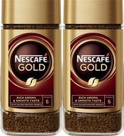 Nescafe Gold instantná káva 100g x2