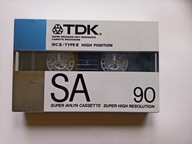 TDK SA90 1988 EU 1 ks.