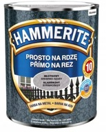 Hammerite rovný na hrdze HAMMER SILVER GRY 0,7L