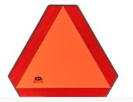 Kovová výstražná tabuľa s reflexným trojuholníkom