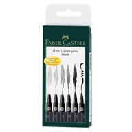 Perá Faber-Castell Pitt Artist Pens 6 ks