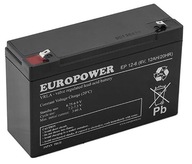 BATÉRIA AGM Europower EP 12Ah 6V AUTÍČKO