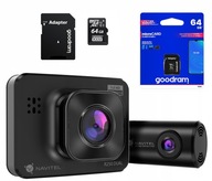 Videorekordér NAVITEL R250 DUAL + KARTA 64