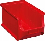 Zásobník, červený rozmer 3, 235x150x125 mm