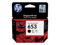 Čierny originálny atrament HP Ink 653 Advantage