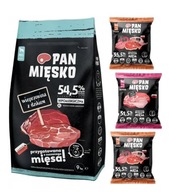 Krmivo Panvica na mäso pre labradorského pastierskeho psa 9 kg