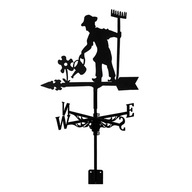 Kovový držiak na plot Weathervane