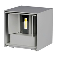 BRIDGELUX 6W CUBICAL nástenné LED svietidlo VT-759 šedé