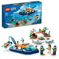 LEGO CITY 60377 VYŠETROVATEĽSKÁ POTÁPAČKA