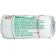 Mollelast 8cm x 4m, podporný pás, elastický obväz (sada 5 ks)