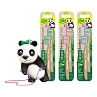 Zubné kefky PIKSTERS Bamboo KIDS Twin 2