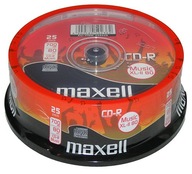 Torta MAXELL CD-R AUDIO XL-II 80 min K HUDBE 25