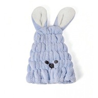 Rýchloschnúci uterák Blue Bunny Hair Turban