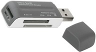 malá USB čítačka pamäťových kariet SD microSD HC MS