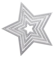 DPCRAFT SIZZIX STARS DIE CUT 4KS. JCMA-004