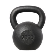 KETTLEBELL Black 20kg HMS TRVALÝ TRÉNING