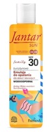 JANTAR SUN jantárová vodeodolná opaľovacia emulzia rodina SPF 30, 200 ml