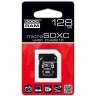 KARTA MICROSDXC 128GB GOODRAM + SD ADAPTÉR