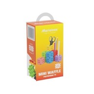 Stavebné bloky Mini Waffle - Toolbox 70 prvkov