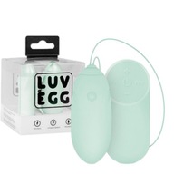 Green Egg s vibráciami Diaľkové ovládanie LUV EGG, zelené Easy Toys