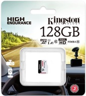 MICRO SD PAMÄŤOVÁ KARTA 128GB KINGSTON HI ENDURANCE