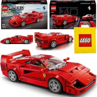 LEGO 76934 Replika modelu auta FERRARI F40 Speed ​​​​Champions kocky + taška