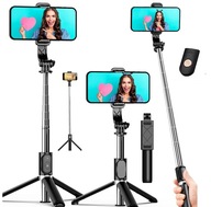 STATÍV NA SELFIE TYČ PRE TELEFÓN + diaľkové ovládanie BLUETOOTH ROZŠÍRENIE Photo Stick