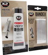 K2 BANDEX MEFIX CEMENT Súprava na opravu tlmiča výfuku