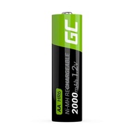 ZELENÉ ČLÁNKY BATÉRIE 4X AA R6 2000MAH