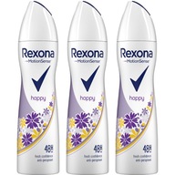 Rexona Happy Morning Antiperspirant v spreji 3x150ml