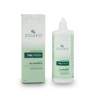 Soleko YALFRESH tekutina na šošovky 380 ml silne zvlhčuje aj farebné šošovky