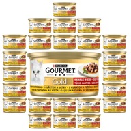 Purina Gourmet Gold Hangle Food v omáčke 24x85g