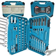 MAKITA E-06616 SET 120 ks Náradie Bity Kľúče Nástrčky s račňou