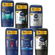 NIVEA MEN Antiperspirant tyčinka pre mužov 50 ml x6