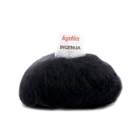 INGENUA K2 BLACK KATIA priadza 78% MOHAIR 14778