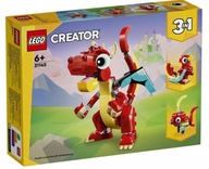 LEGO CREATOR 31145 Červený drak