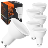 GU10 LED 2835 SMD 9W žiarovka neutrálna biela Úspora energie bez blikania CCD