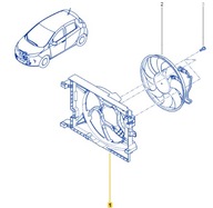 Skriňa ventilátora RENAULT ZOE LIFT 19-