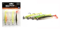 SG FAT MINNOW T-tail RUBBER RTF DARK WATER MIX 10,5