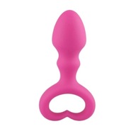 Masážny prístroj Toyz4Lovers Heart Clip Tip s rukoväťou, ružový